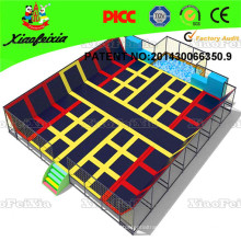 Wholesale Commercial Bungee Jumping Trampoline with Basketball Hoops